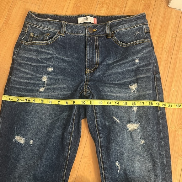 Cabi 100% bf Denim Jeans Cabi Style 4152 size 6 Boyfriend Jeans - Picture 8 of 12